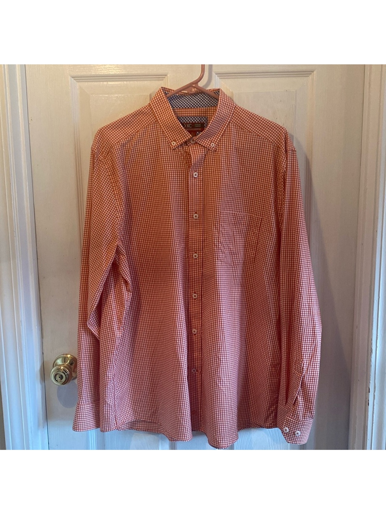 Johnston & Murphy Mens Xl Xc 4 Button Collar Button Down Shirt